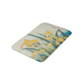 Tapis De Bain Katsushika Hokusai - Grasshopper et Iris (Angle)