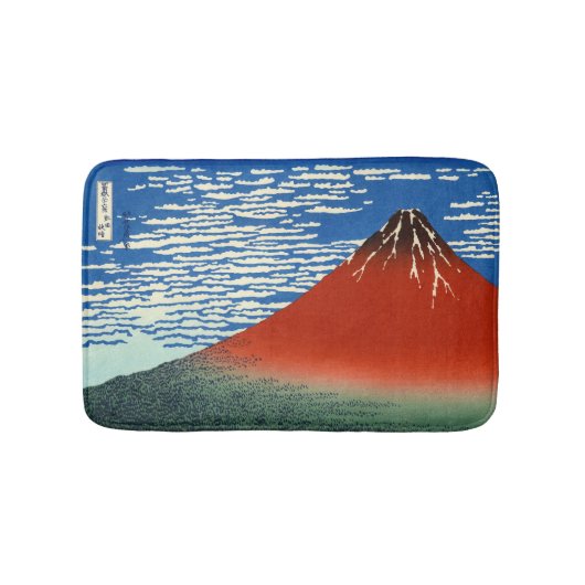 Tapis De Bain Katsushika Hokusai - Vent Fin, Matin Clair (Devant)