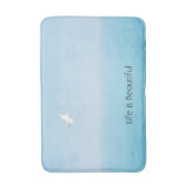 Tapis De Bain Kauai Hawaii Océan Phaéton à queue rouge en vol   (Devant (Vertical))