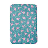 Tapis De Bain Kawaii Axolotl dans le chauve-souris (Devant (Vertical))