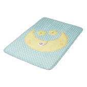 Tapis De Bain Kawaii Moon & Stars Bath Mat (Angle)
