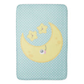 Tapis De Bain Kawaii Moon & Stars Bath Mat (devant Vertical)
