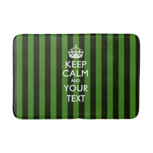Tapis De Bain KEEP CALM personnalisé et votre texte