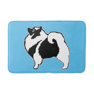 Tapis De Bain Keeshond Graphics - Cute Original Chig Art