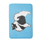 Tapis De Bain Keeshond Graphics - Cute Original Chig Art (Devant (Vertical))