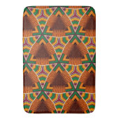 Tapis De Bain Kente Géométrie Kwanza Afrocentric (devant Vertical)