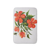 Tapis De Bain Ketmie rouge chaude (Devant (Vertical))