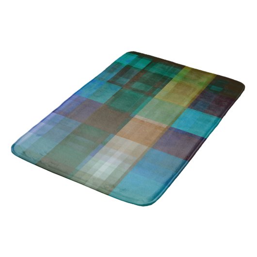 Tapis De Bain Key West Plaid (Angle)