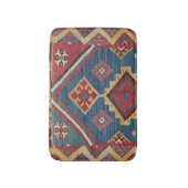 Tapis De Bain Kilim Royal Blue Yellow Classic (Devant (Vertical))
