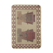 Tapis De Bain Kimonos Gold et Red (Devant (Vertical))