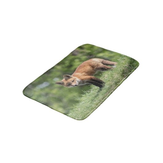 Tapis De Bain Kit de Fox rouge (Angle)