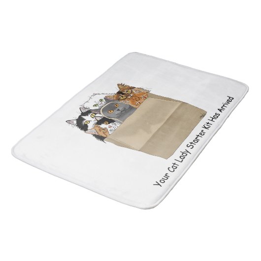 Tapis De Bain Kit d'entrée Lady Cat (Angle)