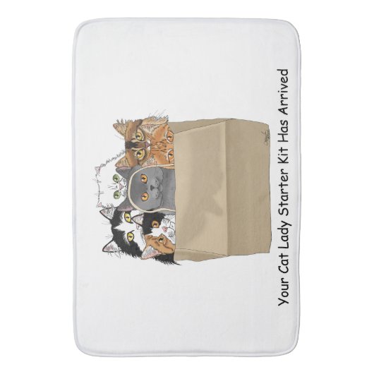 Tapis De Bain Kit d'entrée Lady Cat (devant Vertical)
