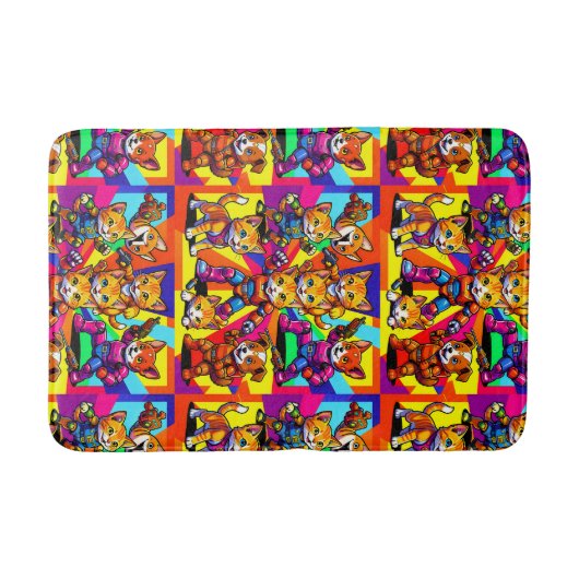 Tapis De Bain Kittens - Puppies (Devant)