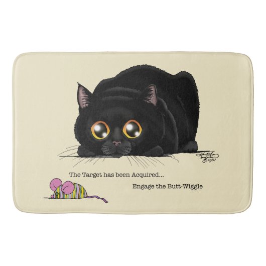 Tapis De Bain Kitty Butt-Wiggle (Devant)