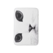 Tapis De Bain Kitty font face à des caractéristiques (Devant (Vertical))