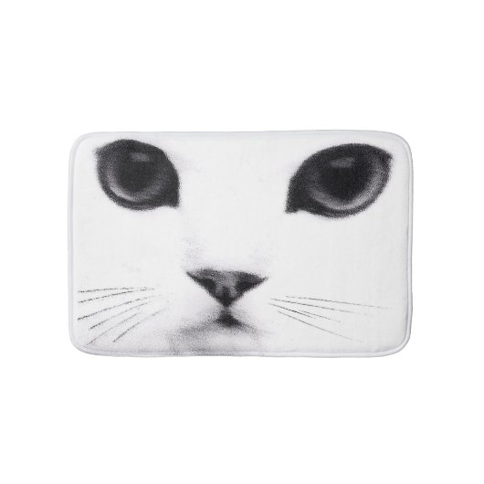 Tapis De Bain Kitty font face à des caractéristiques (Devant)