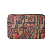 Tapis De Bain Klee Expressionniste Forêt Abstraite Art Moderne (Devant)