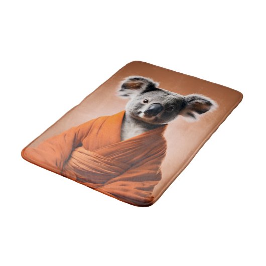 Tapis De Bain Koala bouddhiste (Angle)