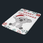 Tapis De Bain Koala Noël Neige Animaux d'hiver Koalas Bath Ma<br><div class="desc">Le koala pour Noël avec des lumières féeriques. Animaux amusants avec des cadeaux et de la neige pour les vacances. Aussi drôle pour noël en juillet. Les koalas sont des animaux mignons et parfaits pour Noël.</div>