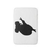 Tapis De Bain Koala Silhouette (Devant (Vertical))