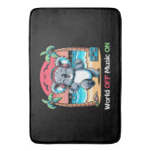 Tapis De Bain Koala vibre sur la plage (devant Vertical)
