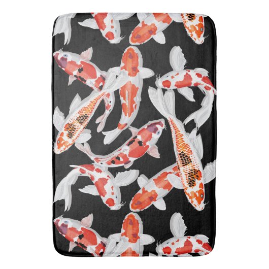 Tapis De Bain Koi (devant Vertical)