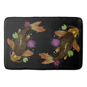 Tapis De Bain Koi Fish
