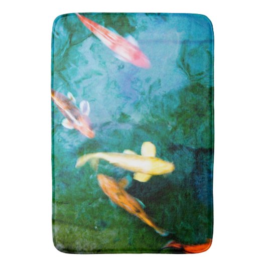 Tapis De Bain Koi Fish (devant Vertical)