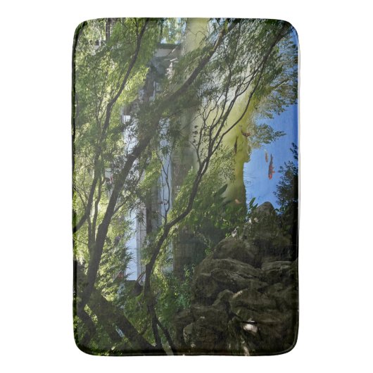 Tapis De Bain Koi Pond (devant Vertical)
