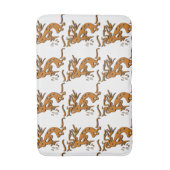 Tapis De Bain Kokopelli Avec Notes Musicales Face À La Gauche (Devant (Vertical))