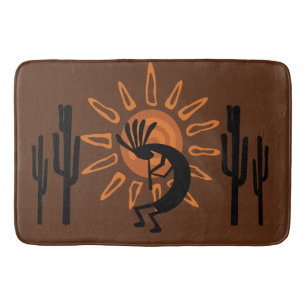 Tapis De Bain Kokopelli Sun Rustic Mat