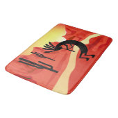 Tapis De Bain Kokopelli Sunset Desert Paysage Mat de bain (Angle)