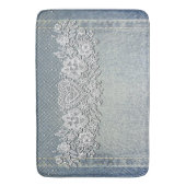 Tapis De Bain Kraft Rustique & Dentelle de Maison de Campagne De (devant Vertical)