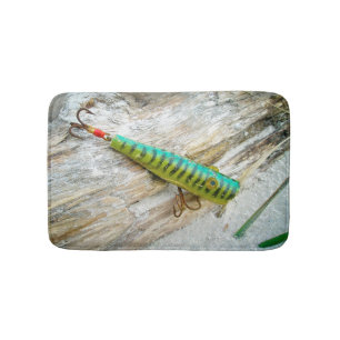 Tapis De Bain L Cooper Goo Goo Eyes Antique Pêche Lure