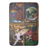 Tapis De Bain La bibliothèque d'Imaginaires Wizards (devant Vertical)