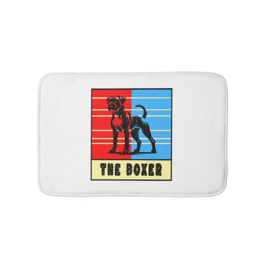Tapis De Bain La boîte - Chien fort (Devant)