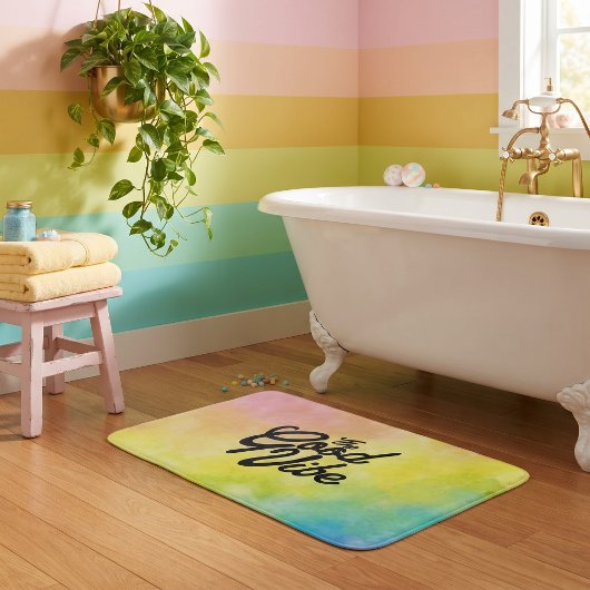 Tapis De Bain La Bonne Vibration