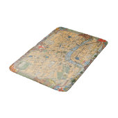 Tapis De Bain La carte des enfants de Londres, Angleterre (Angle)