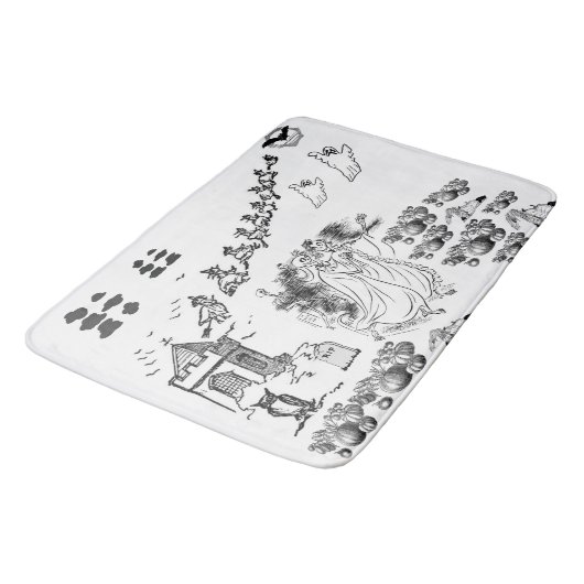 Tapis De Bain La cérémonie hantée (Angle)