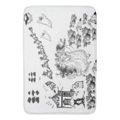 Tapis De Bain La cérémonie hantée (devant Vertical)