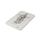 Tapis De Bain La Chasse (par Ann Macbeth) (Angle)