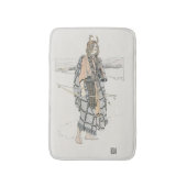 Tapis De Bain La Chasse (par Ann Macbeth) (Devant (Vertical))