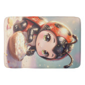 Tapis De Bain La coccinelle et le royaume caché du nectar.1 (Devant)