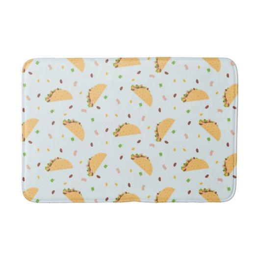 Tapis De Bain La faim du Motif de Tacos (Devant)
