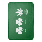 Tapis De Bain La fête drôle de Saint-Patrick pour les gars  (devant Vertical)