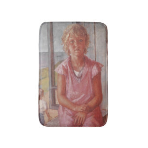 Tapis De Bain La Fille du pêcheur (Art russe)