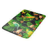 Tapis De Bain La forêt tropicale feuille (Angle)