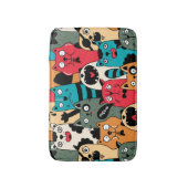 Tapis De Bain La foule des chats (Devant (Vertical))
