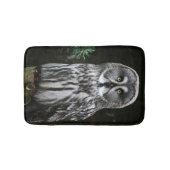 Tapis De Bain La grande chouette grise bmcnm (Devant)